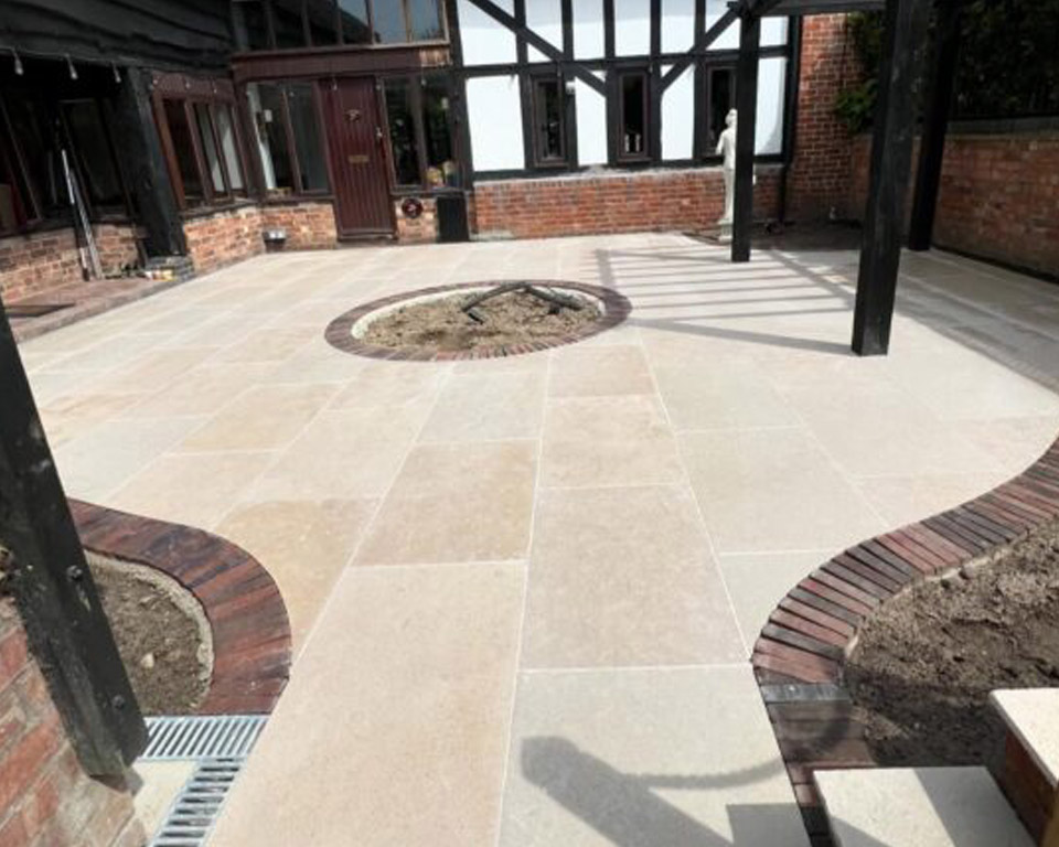 Egyptian Limestone Paving